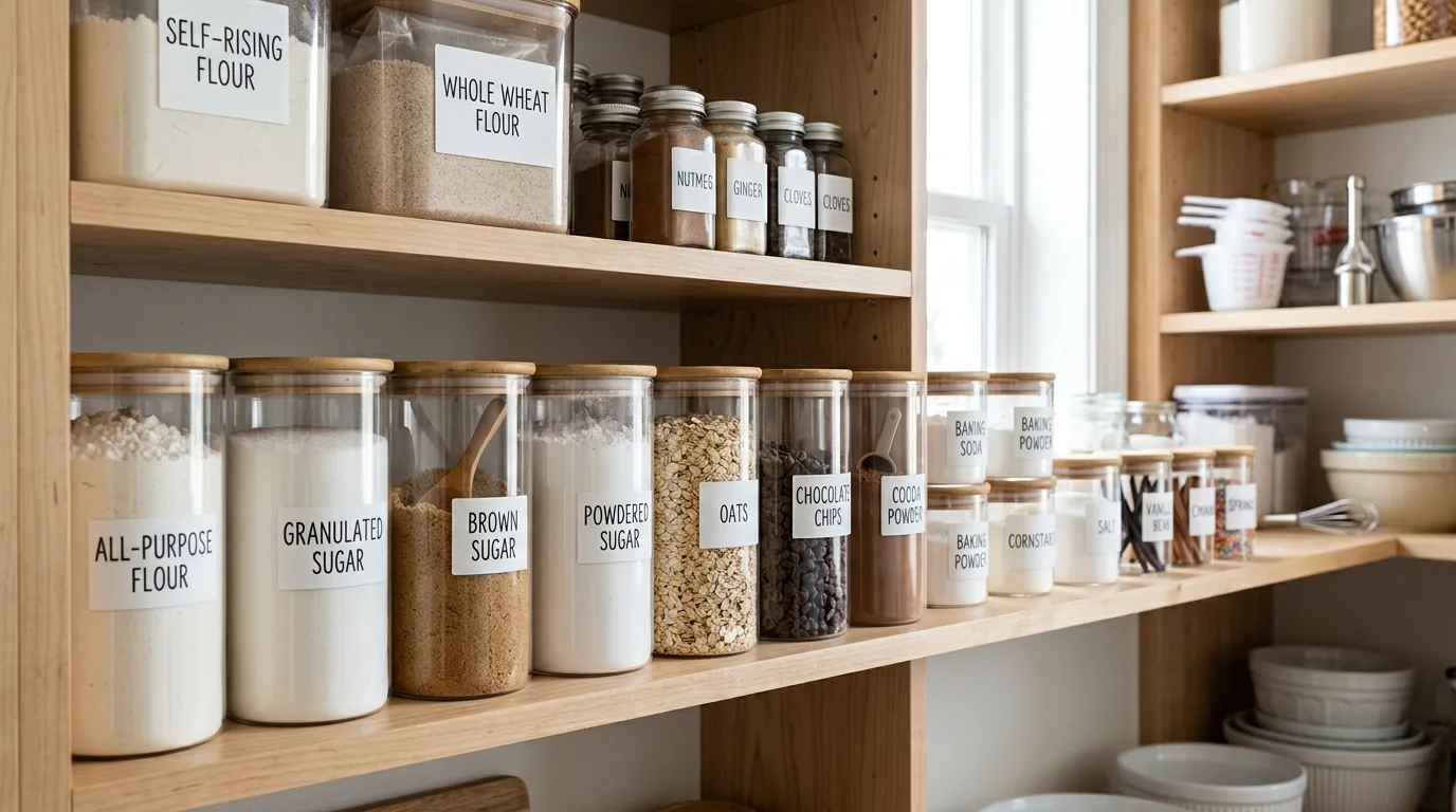 Use restocking logic as part of the system inspiration for an organized pantry.